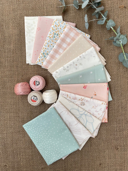 Floral Sketchings - Curated 12 Fat Quarter Bundle